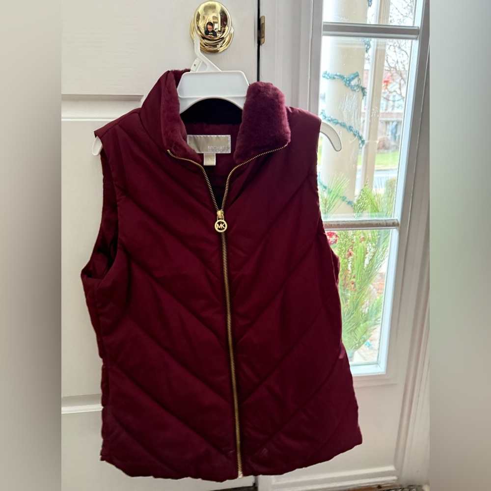 Michael Kors Women’s Small Maroon Vest